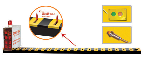 沾益区  V3嵌入式闯岗自动扎胎器/阻车器